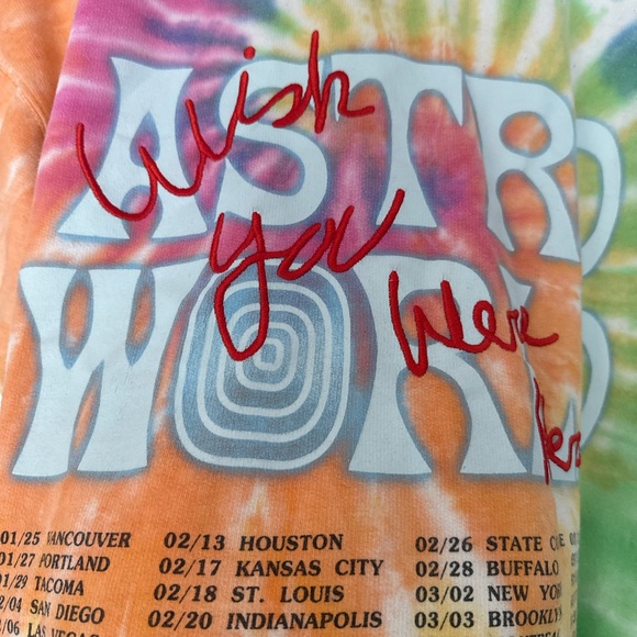 Astro World 'Wish You Were Here' Bear Hoodie - Picture 4 of 10